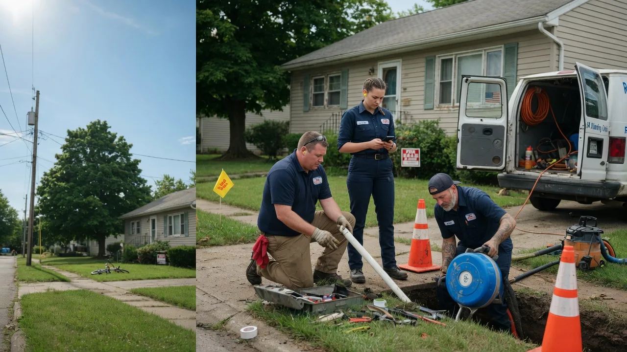 Sewer Line Repair in Roxana, IL near me